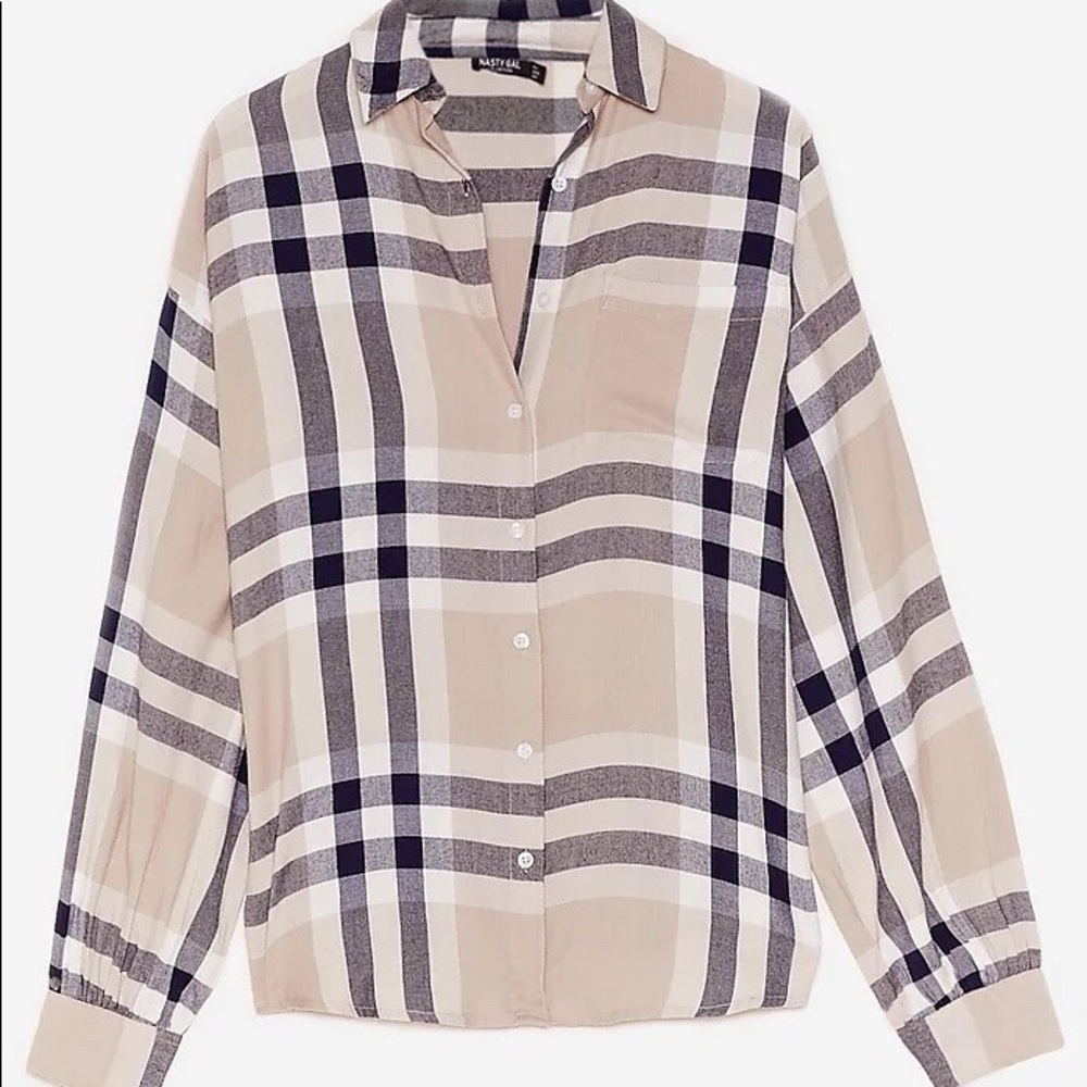 Button Down Check Shirt